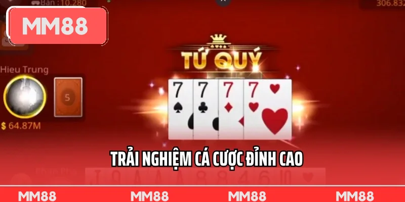 Bài Tiến Lên Miền Nam Online trải nghiệm cá cược đỉnh cao