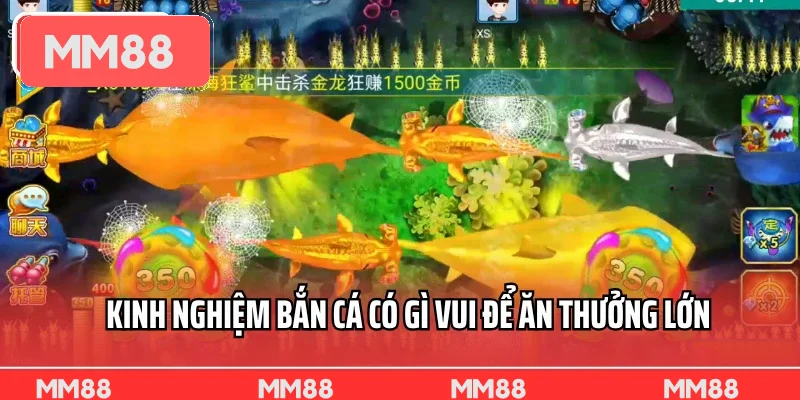Kinh nghiệm bắn cá có gì vui để ăn thưởng lớn